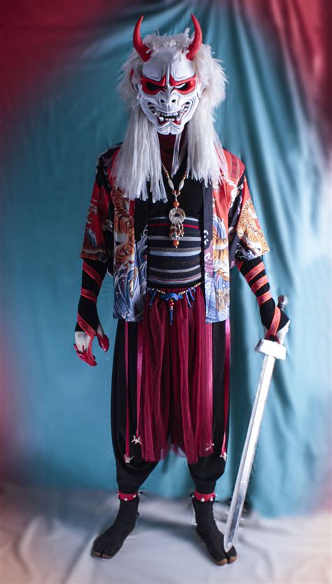 oni samurai costume